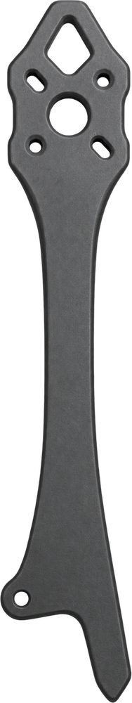 Molded carbon fiber drone arm with integrated motor mount
