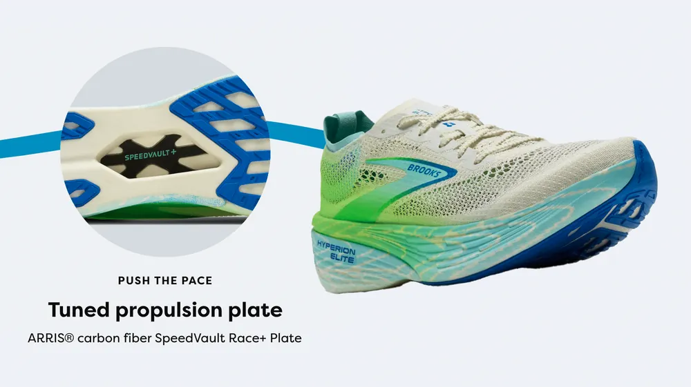 Brooks Hyperion Elite with Arris carbon fiber plate