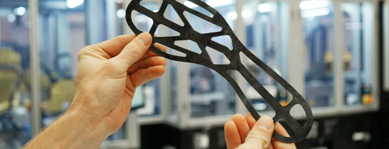 Next-generation Arris carbon fiber running shoe plate
